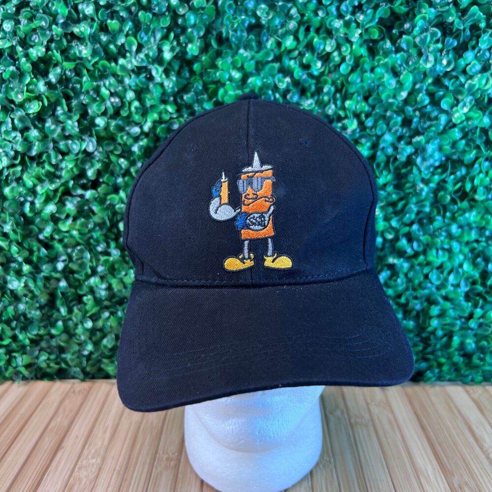 Dynamite NoveltyHat Snapback Adult Black Mens Hat Cap Gift y2k streetwear